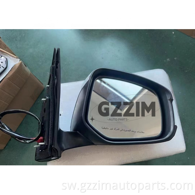 ABS Plastiki Vioo vya Milango ya Milango ya Kubadilisha Kioo na Taa ya Uendeshaji kwa Prado Cruiser LC200 2008-2019 Boresha hadi LC300 2023